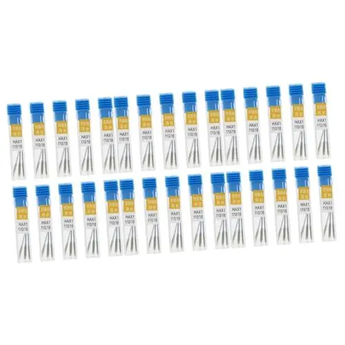 Produktbild: STOBOK 90 Stk Zubehör Für Nähmaschinen Punktnadel Zubehör Für Stickmaschinen Kreuzstichnadeln Doppelnadel Nähen Nähnadeln Twin-stretch-nadel Außenbox Kunststoff Quiltmaschine Elastizität