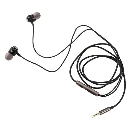 Produktbild: STOBOK Kabelgebundene In-Ear-ohrhörer Mit -Klinkenstecker Und Mikrofonsteuerung Für Telefon Und Tablet Klangstarke Stereo-ohrhörer Mit Magnetischer Saugwirkung