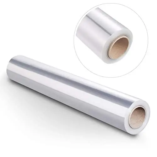 Produktbild: STOBOK Klare Cellophan Rolle,Geöffnet Breiten 80CM x 30M Zellophan Transparent 3.0 Mil Dicke zum Einwickeln von Geschenkkörben,Geschenkpapier,Blumenfolie Geschenkfolie