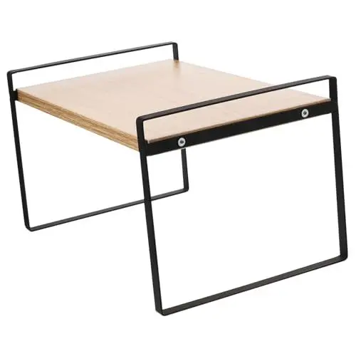 Produktbild: STOBOK Büro Desktop Storage Rack Kleinigkeiten Organizer Zimmer Buch Lagerung Rack Holz Und Materialien Abriebfest Und Langlebig Platzsparend Und Vielseitig