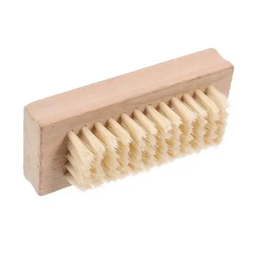 Produktbild: STOBOK Doppelseitige Nagelbürste Aus Mit Natürlichen Borsten Effektive Und Schonende Pflege Für Nägel Ideal Für Nagellack Und Nail Art