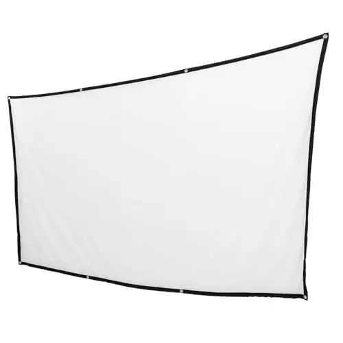 Produktbild: STOBOK Projektor-leinwand Projektschirm Für Heimkino Camping Outdoor Indoor Nutzung Für Spiele Fotos Musikvideos