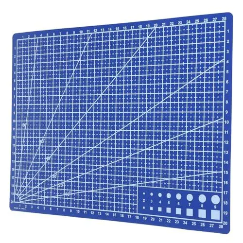 Produktbild: STOBOK Schneidematte Für Bastler A4 Doppelseitige Matte Nähmatte Maßraster Und Antirutsch