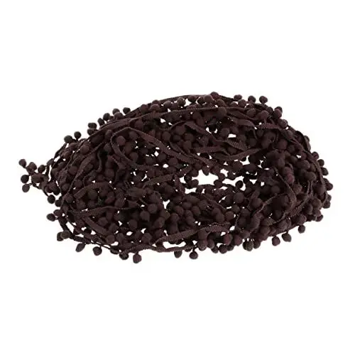 Produktbild: STOBOK Spitzenband Ball Fransenband Quaste Stoff DIY Hairball Lace Zierband Kugel trimmen Ball ball trimmen bastelbedarf handgemachte Vorhang Schleife Quasten Kranz Bommel