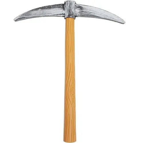 Produktbild: STOBOK Spitzhacke Spielzeug Halloween Zwerg Gnom Kostüm Kreuzhacke Kinder Rollenspiele Weihnachten Kinderkostüm Grabhacke Pickhacke Erwachsene Karneval Fasching Party Verkleidung Cosplay