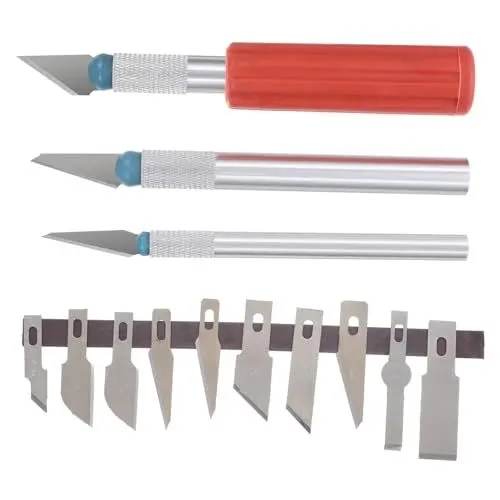 Produktbild: STOBOK Carving Set 13pcs Für 3d Drucker Modell Holz Karton Kunstwerk Dekorative