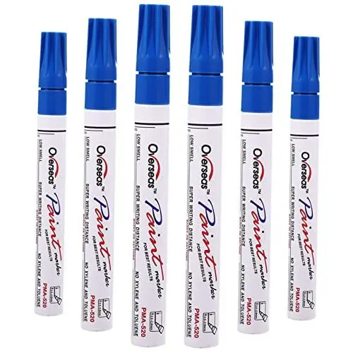 Produktbild: STOBOK Weißer Markierungsstift 6st Malstift Werkzeug Graffiti Kind Stift Reparieren Graffiti-Marker
