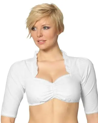 Produktbild: Stockerpoint Damen Clara Dirndlbluse, Weiss, 40