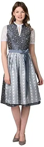 Produktbild: Stockerpoint Damen Dirndl Kalea Kleid, Blau, 38 EU
