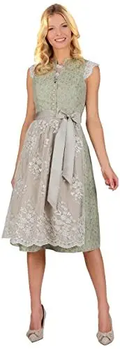 Produktbild: Stockerpoint Damen Serafina Midi Dirndl, grün, 40