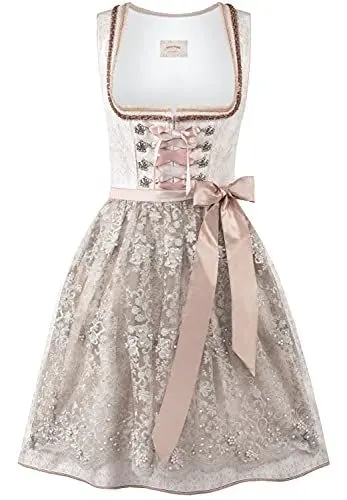 Produktbild: Stockerpoint Damen Evianne Mini Dirndl, Taupe, 38