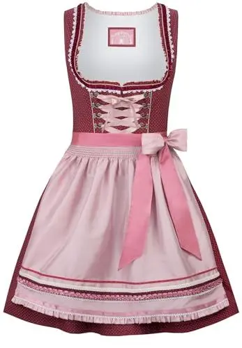 Produktbild: Stockerpoint Damen Harper Midi Midi Dirndl, Altrosa, 42