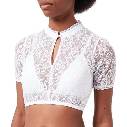 Produktbild: Stockerpoint Damen Liona Dirndlbluse, weiss, 34