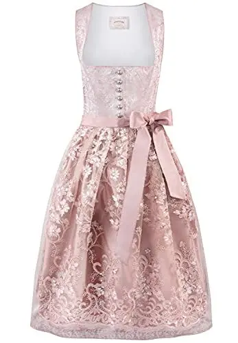 Produktbild: Stockerpoint Damen Sidonia Midi Dirndl, Rose, 38