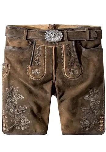 Produktbild: Stockerpoint Herren Bastian Trachtenlederhose, Havanna gespeckt, 58