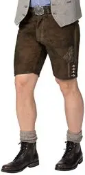 Produktbild: Stockerpoint Herren Corbi4 Trachtenlederhose, Bison gespeckt, 50
