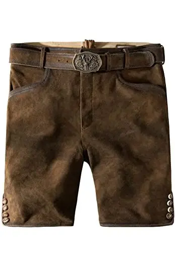 Produktbild: Stockerpoint Herren Fred Trachtenlederhose, Havanna gespeckt, 52