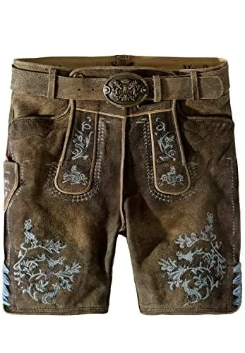 Produktbild: Stockerpoint Herren Rudolf Trachtenlederhose, oid blau, 50