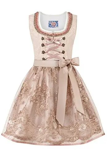 Produktbild: Stockerpoint Mädchen Fibi Kinderkleid, Taupe, 86-92