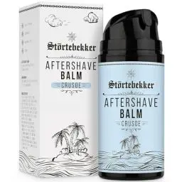 Produktbild: Störtebekker® Premium After Shave Balsam für Herren mit Crusoe-Duft - Gegen Hautirritationen, Rasurbrand - Hautpflege nach der Rasur - Angenehmer Duft - Männer Aftershave Balm - Made in Germany