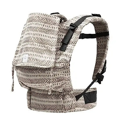 Produktbild: Stokke Limas Babytrage Flex, Boho Beige - Modell 2023 (OCS) - Full Buckle Babytrage - Ergonomisch und anpassbar - Drei Tragepositionen - Ab 1 Monat/4 kg bis 20 kg
