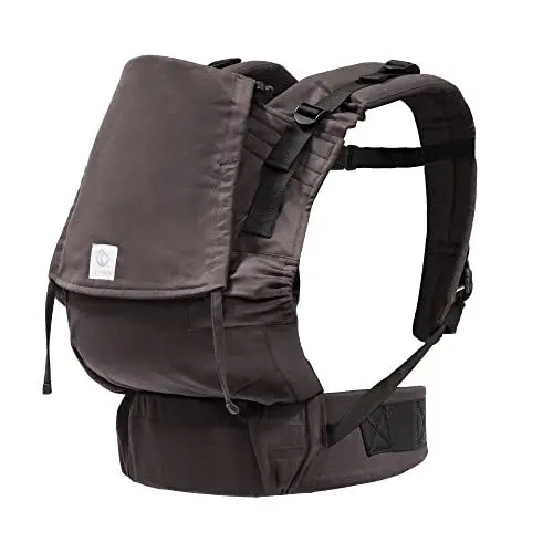 Produktbild: Stokke Limas Babytrage Flex, Espresso Brown - Modell 2023 (OCS) - Full-Buckle Babytrage - Ergonomisch und anpassbar - Drei Tragepositionen - Ab 1 Monat/4 kg bis 20 kg