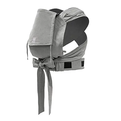 Produktbild: Stokke Limas Babytrage, Grey Melange - Modell 2023 (OCS) - Half-Buckle Babytrage für Neugeborene - Ergonomisch und anpassbar - Drei Tragepositionen - Ab Geburt bis 15 kg