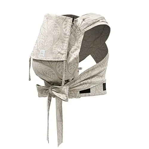 Produktbild: Stokke Limas Babytrage, Valerian Beige - Modell 2023 (OCS) - Half Buckle Babytrage für Neugeborene - Ergonomisch und anpassbar - Drei Tragepositionen - Ab Geburt bis 15 kg