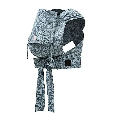 Produktbild: Stokke Limas Babytrage, Valerian Mint - Modell 2023 (OCS) - Half-Buckle Babytrage für Neugeborene - Ergonomisch und anpassbar - Drei Tragepositionen - Ab Geburt bis 15 kg