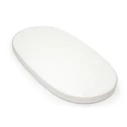 Produktbild: Stokke Sleepi Spannbetttuch V3, Fans Grey - Weiche Bettwäsche für süße Träume - Hergestellt für Stokke Sleepi Bett - 100% feiner Baumwollperkal - Waschbar