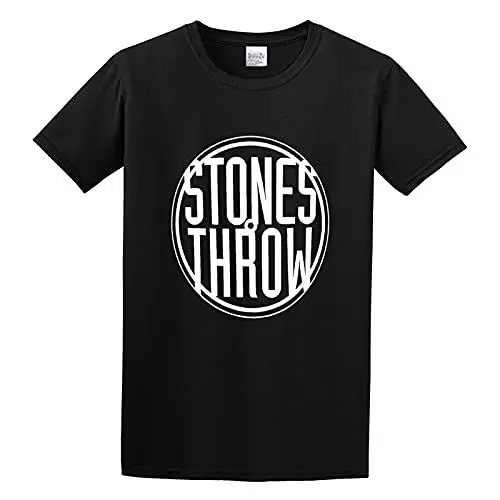 Produktbild: Stones Throw Records Hip Hop Men's T-Shirt Black Unisex Mens Tees M