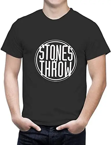 Produktbild: Stones Throw Records Hip Hop Tshirt - Gift T-Shirt Hip Hop Shirt Hip Hop Funny Mens Shirts Black S