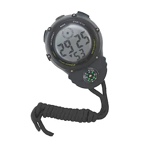 Produktbild: WOONEKY Stoppuhr Mit -hintergrundbeleuchtung Großes Display Timer Für Lauftraining Schwimmwettbewerb