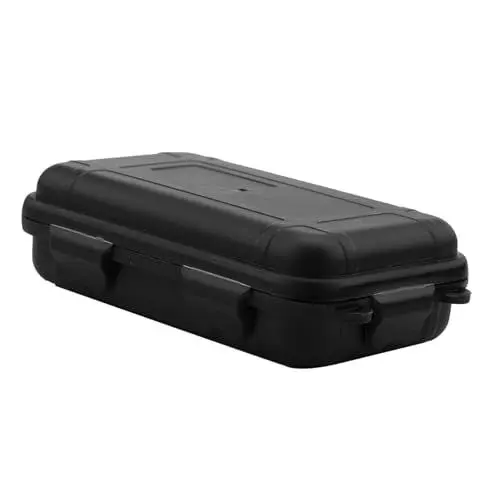 Produktbild: Stoßfeste Outdoor-Box, Langlebiger, Stoßfester, Wasserdichter, Versiegelter Behälter-Aufbewahrungskoffer für das Überleben Im Freien (Black)