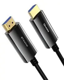 Produktbild: Stouchi 8K HDMI Glasfaserkabel 10M, HDMI 2.1 Kabel 48Gbps Ultra High Speed,In Wall CL3 Rated,AOC 8K@60Hz,4K@120Hz/144Hz Dynamic HDR eARC Dolby HDCP2.2 Kompatibel mit PS5,Xbox SeriesX,PC,TV