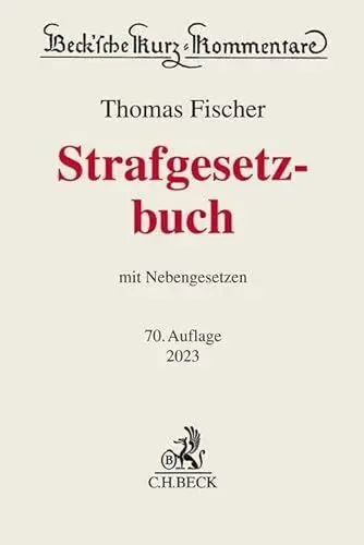 Produktbild: Strafgesetzbuch: mit Nebengesetzen (Beck'sche Kurz-Kommentare)