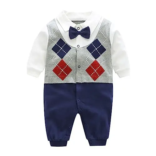 Produktbild: Baby Winter Overall Mädchen Baby Overall Winter Baby Jungen Frühchen Kleidung Baby Set Neugeborene Strampler für Neugeborene Jungen langärmelig Herren Strampler