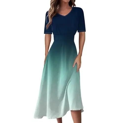 Produktbild: Strandkleid Damen Abendkleid Damen Festliche Kleider Damen Langes Sommerkleid Wedding Dress Kleider Sexy Tüllkleider für Damen Strandkleid Kleider Damen Sexy Paillettenkleid Grün L