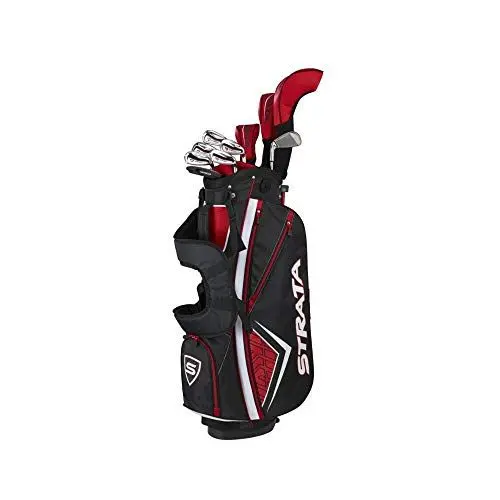 Produktbild: Strata Plus 14-teiliges Golfpaket-Komplettset, Rot