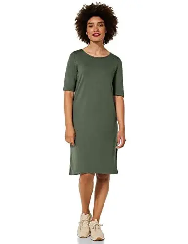 Produktbild: STREET ONE Damen A143344 Sommerkleid, Dull Olive, 36