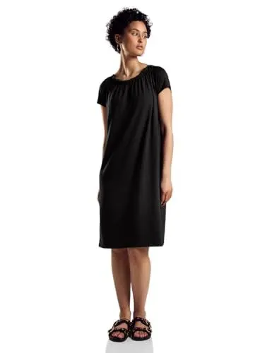 Produktbild: STREET ONE Damen A144115 Jersey-Kleid, Black, 38