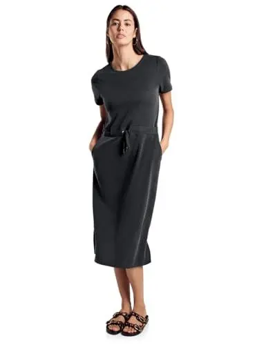 Produktbild: STREET ONE Damen A144135 Jersey-Kleid, Black, 42