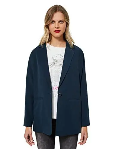Produktbild: STREET ONE Damen A211770 Longblazer, deep Teal Blue, 40