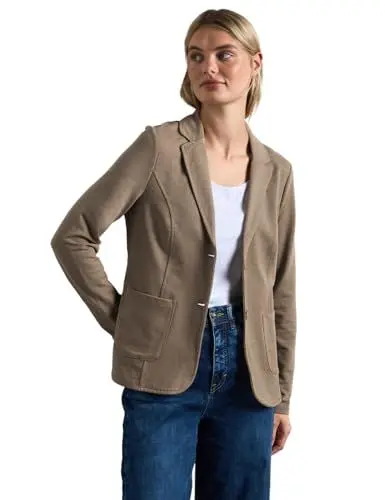 Produktbild: STREET ONE Damen A211912 Blazer Basic, Rich Mocha Mel, 44