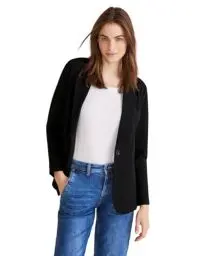 Produktbild: STREET ONE Damen A212081 Long Blazer, Black, 44