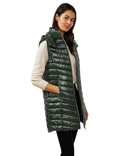 Produktbild: STREET ONE Damen A220196 Steppweste Lang, Verdant Green, 42
