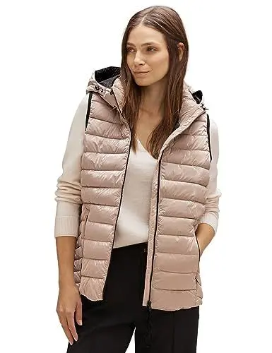 Produktbild: STREET ONE Damen A220200 Steppweste, Light iced Gold, 40
