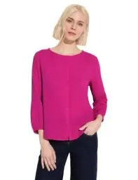 Produktbild: STREET ONE Damen A344488 Musselin Bluse, Magnolia pink, 58