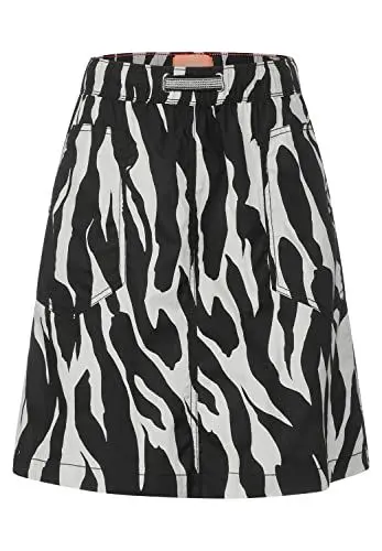 Produktbild: STREET ONE Damen A361291 Sommerrock, Schwarz, 40W EU