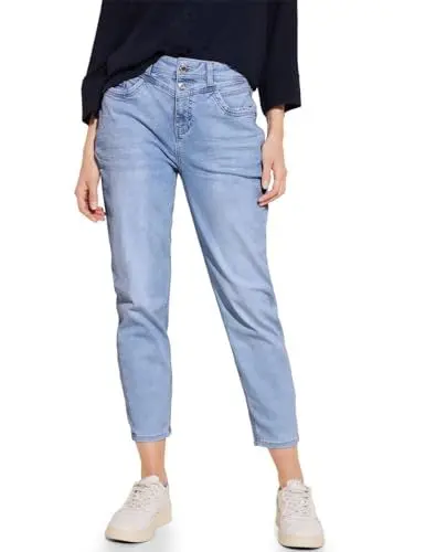 Produktbild: STREET ONE Damen A377239 High Waist Jeans, Super Light Blue Washed, 29W / 28L